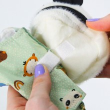 Colete com guia para cachorro